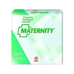 COMPRESA HIG INDAS MATERNITY CELLULOS 25un
