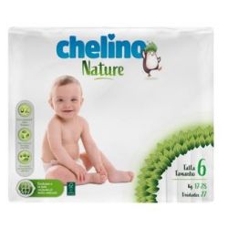 CHELINO PAÑAL INF natura T/6 17-28kg 27un
