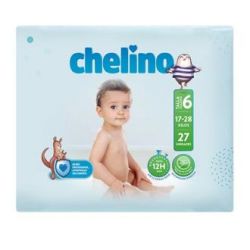 CHELINO PAÑAL INF junior T/6 17-28kg 27un