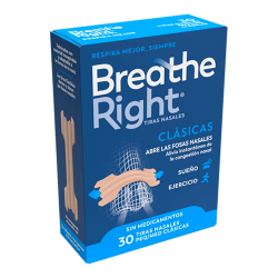 BREATHE RIGHT TIRAS NASAL PEQ 30 TIRAS