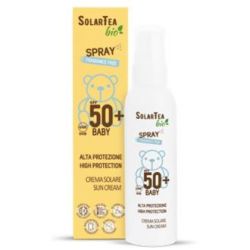 SOLAR TEA spray solare SPF50+ bebes 100ml. BIO