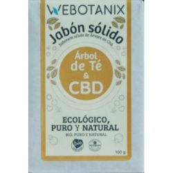sapone SOLIDO CBD-ALBERO DEL TE 100gr BIO VEGAN