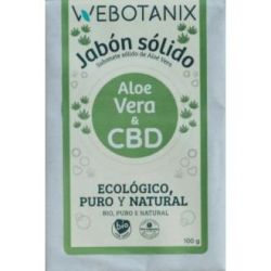 SAPONE SOLIDO CBD-ALOE VERA 100gr BIO VEGAN