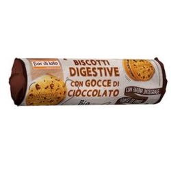 biscotti DIGESTIVE con chips choco tubo 250gr. BIO