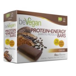 BARRITAS PROTEICHE-ENERGY cacao 6uds. BIO SG VEGAN