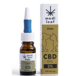 MEDILEAF PETS CBD 2 cane-gatto olio 10ml