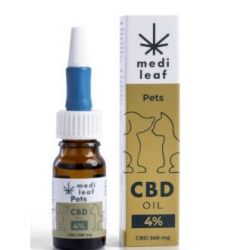 MEDILEAF PETS CBD 4 cane-gatto olio 10ml