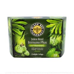 BLACK BEE INMUNO + REISHI ESTUCHE 20 VIAL NERO-VERDE