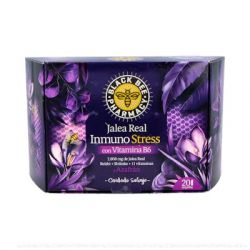BLACK BEE INMUNO STRESS ESTUCHE 20 VIAL NERO-LILLA