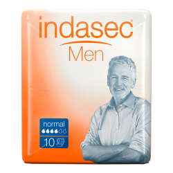 INDASEC MEN ABSO INC NORMALE 400 ML 10 UN 4 GOT