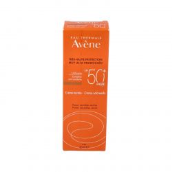 CREMA SOLARE SPF 50+ color 50ml.