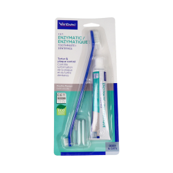 CET KIT CEPILLO + dentifricio ENZIMATICO 70GR VET