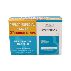 BIORGA CYSTIPHANE ANTI CADUTA 2 PACK DUPLO 120 + 120 cpr