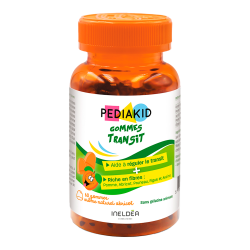 PEDIAKID transito albicocca 60 gummies.