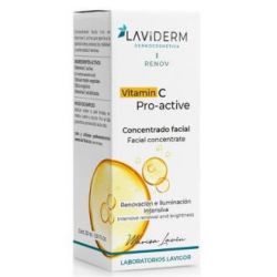 LAVIDERM VITAMINA C PRO-ACTIVE facciale 30ml.