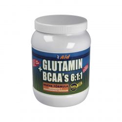 GLUTAMIN + BCAA gusto limone 500gr.