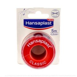 HANSAPLAST ESPARADRAPO CLASSIC 5Mx2,50CM PELLE/BEIGE