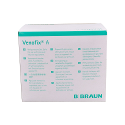 PALOMILLAS VENOFIX VERDE 21G/0,8X19MM 30CM 50UD VET