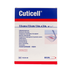 CUTICELL ESTERILE 7,5 CM X 7,5 CM 10 UN REF: 72539-00