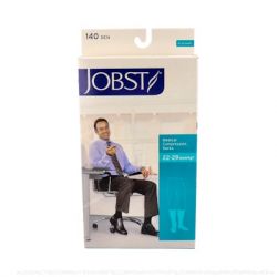 JOBST CALCETIN NOR C/PUNT NEGRO T/G 27-28 CM 2 UN