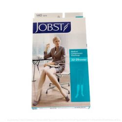 JOBST MEDIA COR NOR C/PUNT NERO T/3 22-23 CM 2 UN