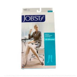 JOBST MEDIA COR NOR C/PUNT BEIGE T/2 20-21CM 2 UN