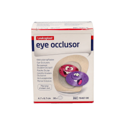 LEUKOPLAST APOSITO EYE OCCLUSOR JR 6,7 CM X 4,7 CM 30 UN (76)