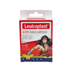 LEUKOPLAST KIDS EROE WONDER WOMAN 6 CM X 1M