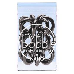 NANO TRUE BLACK HAIR RINGS 3 cps INVISIBOBBLE