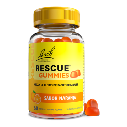 BACH RESCUE GUMMIES 60 cps GOMA SABOR ARANCIA