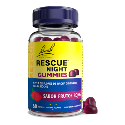 BACH RESCUE NIGHT GUMMIES 60 cps GOMA SAPORE FRUTTI ROSSI