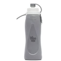 BOTTIGLIA SILICONE PIEGHEVOLE gris 500ml. BBO17.500.GR