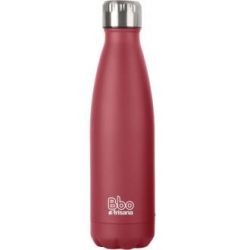 TERMO ACCIAIO INOSSIDABILE+FUNDA rossa 750ml BB07.750
