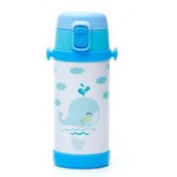 BOTTIGLIA TERMICA INFANTILE blu 320ml. BBO8.AZ