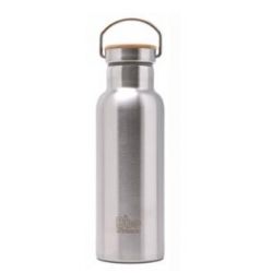 TERMO ACCIAIO INOX con tappo bambù 500ml. BBO14.AC