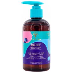 AS I AM BORN CURLY ALOE SHAMPOO & WASH 240ML