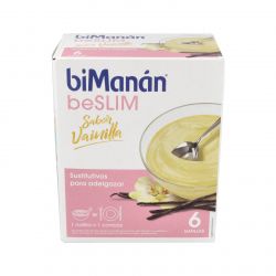 NATILLAS SOSTITUTIVE vainilla 6sbrs.