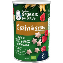GERBER PUFF SNACK ORGANIC DI CEREALI E RIBES 35 G