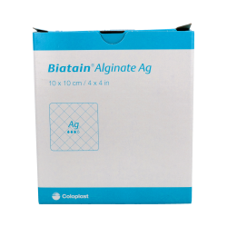 BIATAIN APOSITO ALGINATO AG/PLATA EST 10X10 CM 10 UN 3760