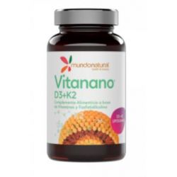 VITANANO VITAMINE D3 + K2 liposomato 30cps.