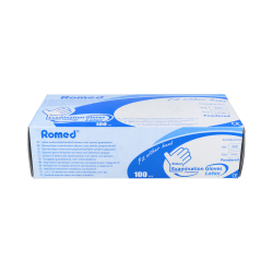 ROMED/MATEX GUANTI LATEX TAC NON STERILI T/L 100 UN R 350