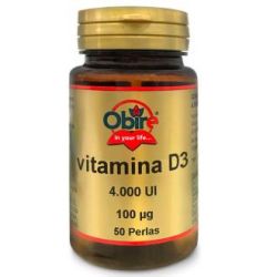 VITAMINA D3 100mcg 50perle.