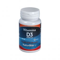 VITAMINA D3 4000UI 60cps - NATURBITE