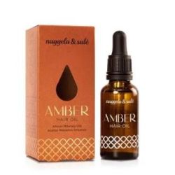 AMBER HAIR oil olio capillare baobab karité 30ml.