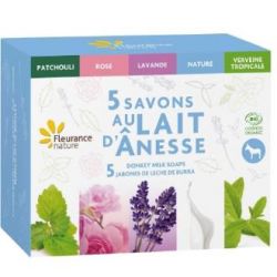 COFRE 5 SAPONI con latte di asina