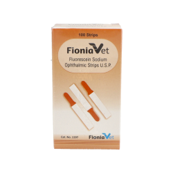 TIRAS FIONAVET REATTIVE FLUORESCEINA 100 UDDS VET