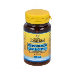 ESPINO BIANCO + AGLIO + OLIVO 500mg. 50perle