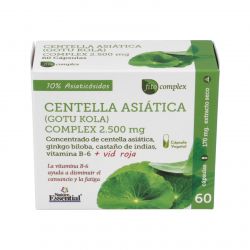 CENTELLA ASIATICA COMPLEX 2500mg. 60cps.