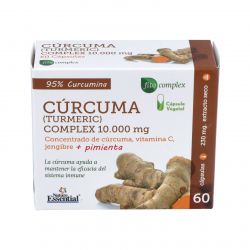 CURCUMA 10.000mg. +zenzero+pepe 60cps.
