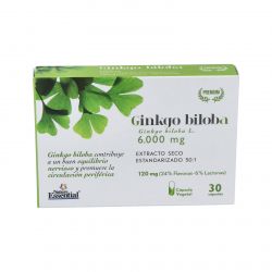 GINKGO BILOBA 6000mg. 30cps.